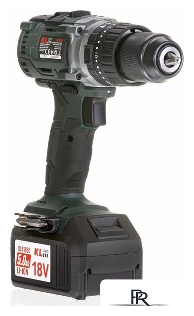 Ударная дрель-шуруповерт KLPRO KLDM18B-50 (с 2-мя АКБ, кейс) - Изображение №6 — Интернет-магазин ПроЗаказ