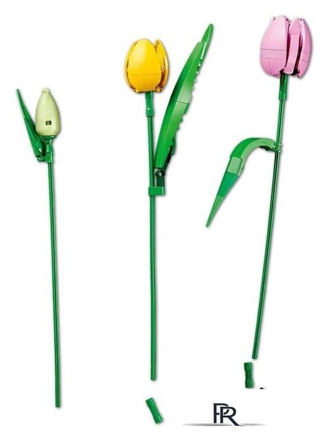 Конструктор LEGO The Botanical Collection 11501 Букет Тюльпанов - Изображение №5 — Интернет-магазин ПроЗаказ