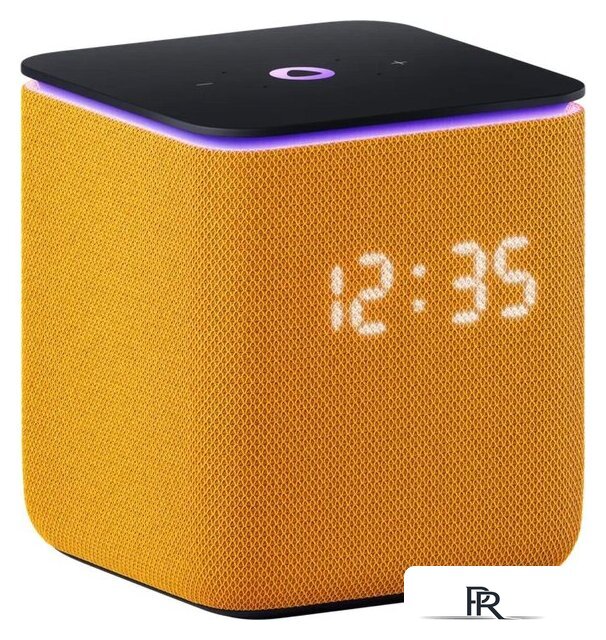 Умная колонка Яндекс Станция Миди (оранжевый) - Изображение №1 — Интернет-магазин ПроЗаказ