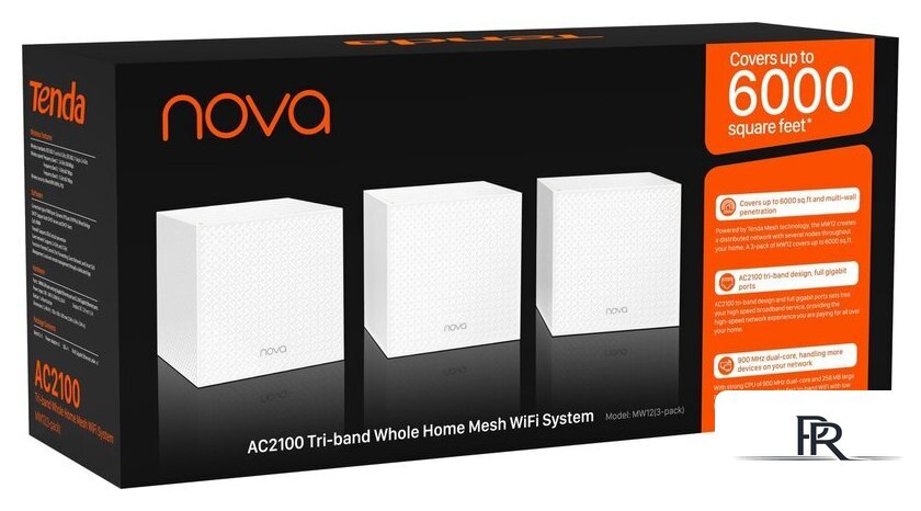 Wi-Fi система Tenda Nova MW12 3-pack - Изображение №4 — Интернет-магазин ПроЗаказ