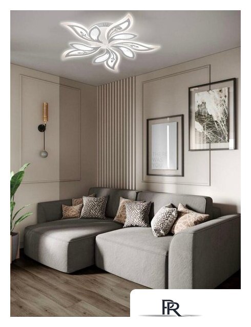 Припотолочная люстра Aitin Pro N5236/5 (белый) - Изображение №2 — Интернет-магазин ПроЗаказ