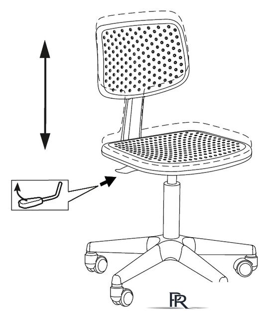 Компьютерное кресло Бюрократ CH 200 (белый) - Изображение №10 — Интернет-магазин ПроЗаказ