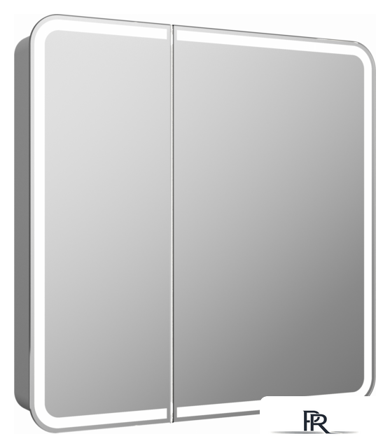  Континент Шкаф с зеркалом Elliott Led 80x80 (с датчиком движения) - Изображение №1 — Интернет-магазин ПроЗаказ