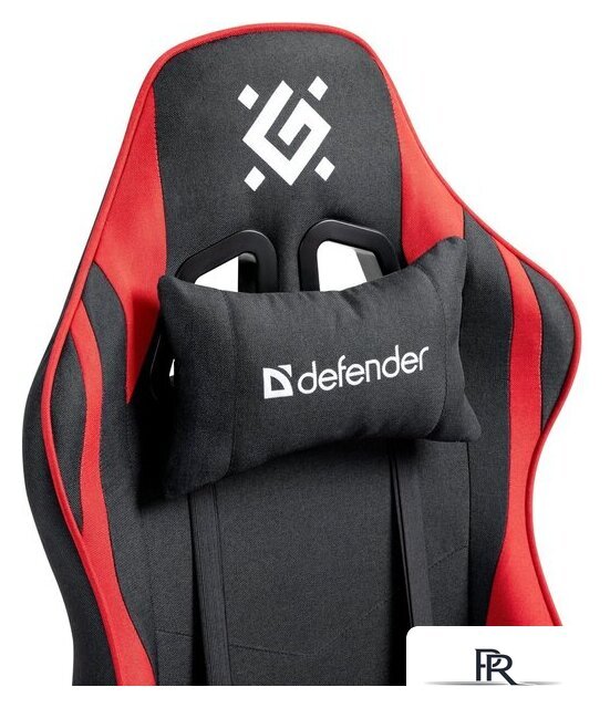 Игровое (геймерское) кресло Defender Kraken (черный/красный) - Изображение №7 — Интернет-магазин ПроЗаказ