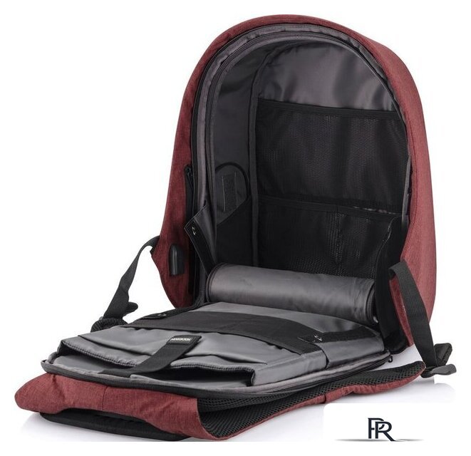 Городской рюкзак XD Design Bobby Hero Regular (красный) - Изображение №10 — Интернет-магазин ПроЗаказ
