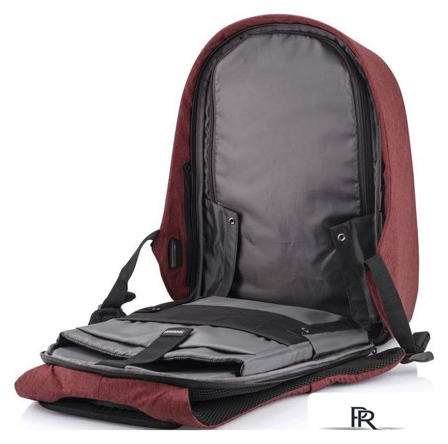 Городской рюкзак XD Design Bobby Hero Regular (красный) - Изображение №9 — Интернет-магазин ПроЗаказ