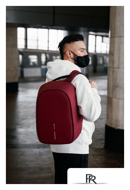 Городской рюкзак XD Design Bobby Hero Regular (красный) - Изображение №36 — Интернет-магазин ПроЗаказ