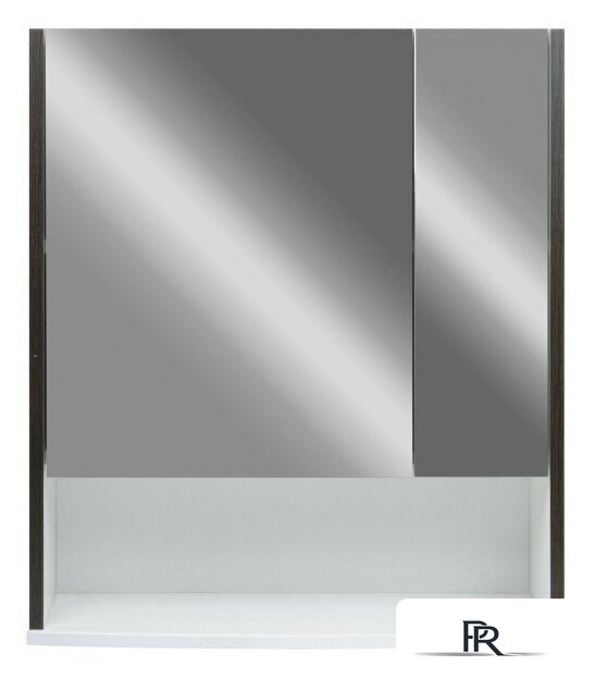  Doratiz Шкаф с зеркалом Doratiz Астра 60 2711.048 (белый/венге) - Изображение №2 — Интернет-магазин ПроЗаказ