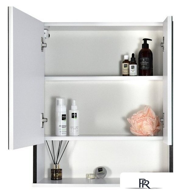  Doratiz Шкаф с зеркалом Doratiz Астра 60 2711.048 (белый/венге) - Изображение №5 — Интернет-магазин ПроЗаказ