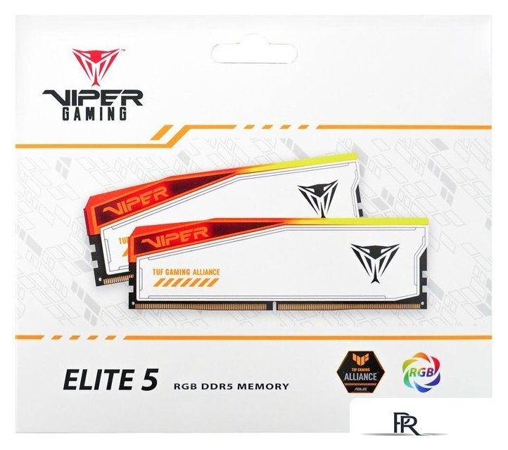 Оперативная память Patriot Viper Elite 5 RGB TUF Gaming Alliance 2x16ГБ DDR5 6000 МГц PVER532G60C36KT - Изображение №6 — Интернет-магазин ПроЗаказ