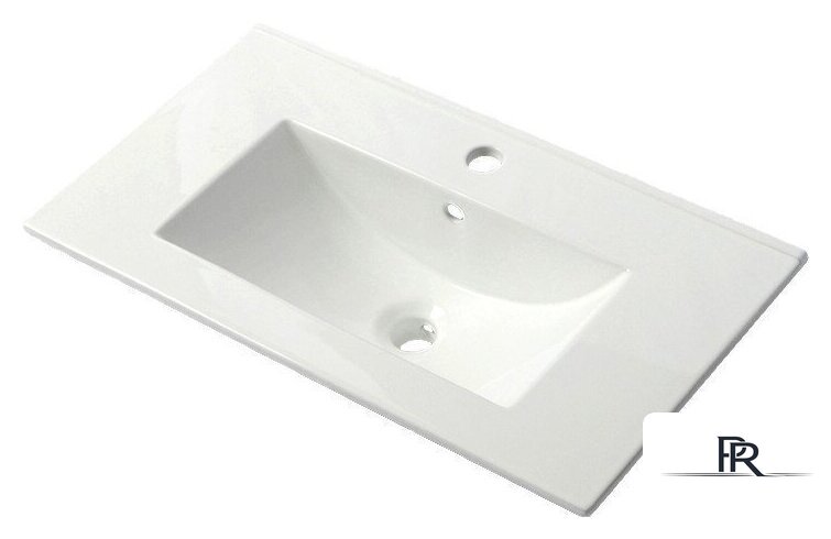  ЗОВ Тумба с умывальником Дион 80 D80LWP0M9003MKV5-OL80 (белый матовый) - Изображение №3 — Интернет-магазин ПроЗаказ