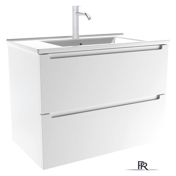  ЗОВ Тумба с умывальником Дион 80 D80LWP0M9003MKV5-OL80 (белый матовый) - Изображение №1 — Интернет-магазин ПроЗаказ