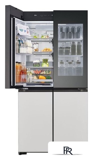 Четырёхдверный холодильник LG MoodUP GMV960NNME - Изображение №8 — Интернет-магазин ПроЗаказ
