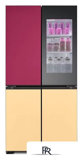 Четырёхдверный холодильник LG MoodUP GMV960NNME - Изображение №1 — Интернет-магазин ПроЗаказ
