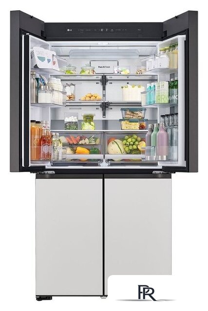 Четырёхдверный холодильник LG MoodUP GMV960NNME - Изображение №10 — Интернет-магазин ПроЗаказ