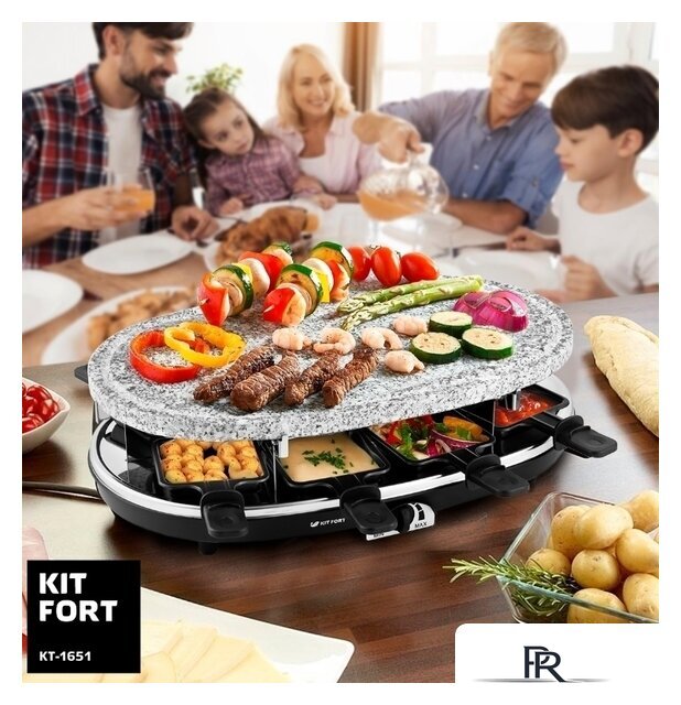 Раклетница Kitfort KT-1651 - Изображение №7 — Интернет-магазин ПроЗаказ