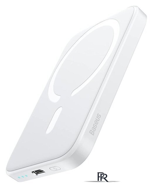 Внешний аккумулятор Baseus Magnetic Mini Wireless Fast Charging Power Bank 20W 6000mAh (белый) - Изображение №1 — Интернет-магазин ПроЗаказ