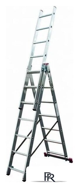 Лестница-трансформер Krause Трехсекционная универсальная лестница CARDA+ 3х11 - Изображение №1 — Интернет-магазин ПроЗаказ