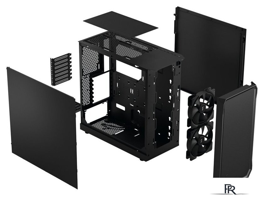 Корпус Fractal Design Focus 2 Black Solid FD-C-FOC2A-07 - Изображение №2 — Интернет-магазин ПроЗаказ