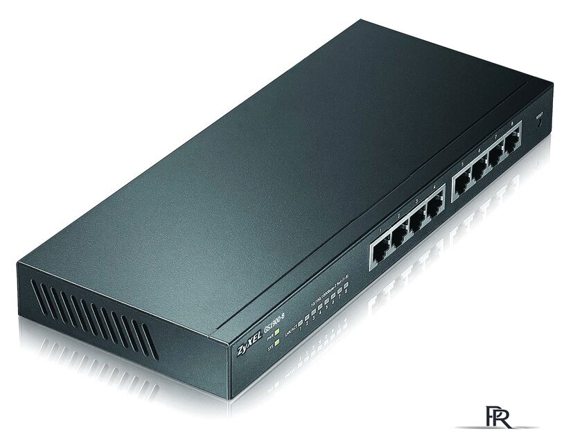 Управляемый коммутатор уровня 2+ Zyxel GS1900-8 - Изображение №4 — Интернет-магазин ПроЗаказ