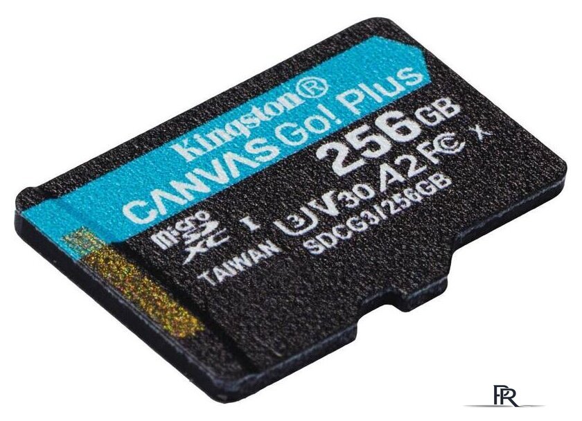 Карта памяти Kingston Canvas Go! Plus microSDXC 256GB SDCG3/256GB (с адаптером) - Изображение №3 — Интернет-магазин ПроЗаказ