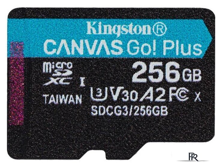Карта памяти Kingston Canvas Go! Plus microSDXC 256GB SDCG3/256GB (с адаптером) - Изображение №2 — Интернет-магазин ПроЗаказ