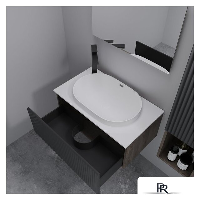  ЗОВ Тумба с умывальником Кито 80 K80TS0MFLPM-LDSPW6002 (флавио лиони) - Изображение №7 — Интернет-магазин ПроЗаказ