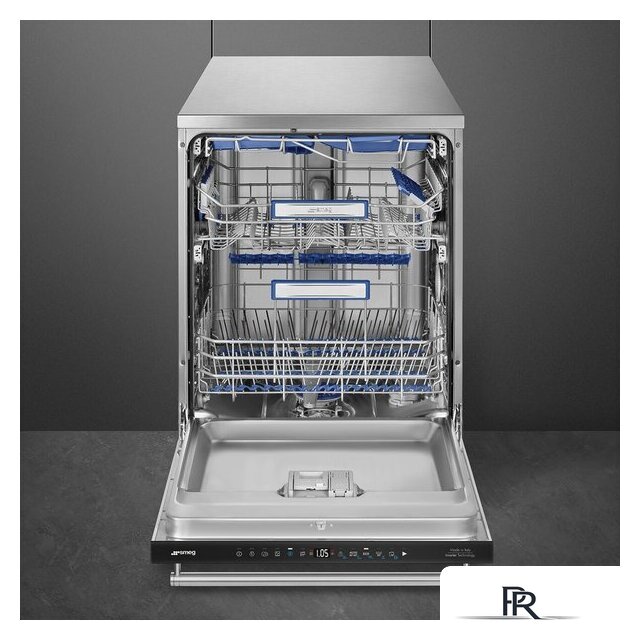 Отдельностоящая посудомоечная машина Smeg LVS345BQSTX - Изображение №4 — Интернет-магазин ПроЗаказ