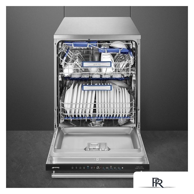 Отдельностоящая посудомоечная машина Smeg LVS345BQSTX - Изображение №3 — Интернет-магазин ПроЗаказ
