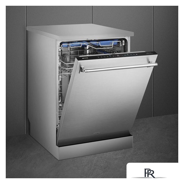 Отдельностоящая посудомоечная машина Smeg LVS345BQSTX - Изображение №5 — Интернет-магазин ПроЗаказ