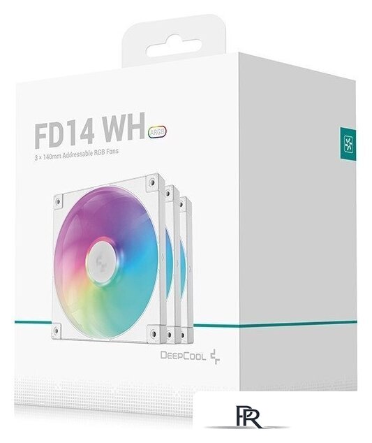 Комплект вентиляторов для корпуса DeepCool FD14 ARGB R-FD14-WHAPN3-G - Изображение №10 — Интернет-магазин ПроЗаказ