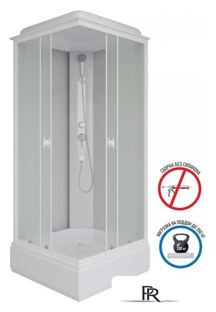 Душевая кабина Niagara Promo P90/26Q/MT 90x90x215 - Изображение №7 — Интернет-магазин ПроЗаказ