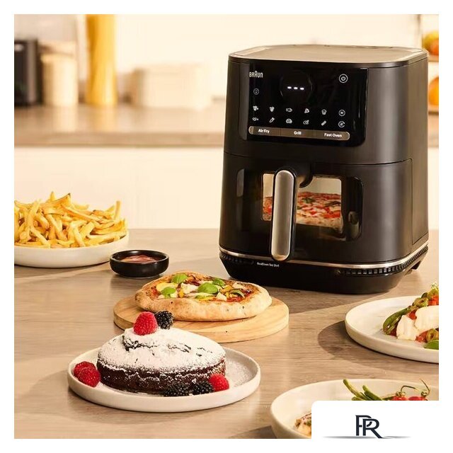 Аэрогриль (аэрофритюрница) Braun MultiFry 5 Air Fryer 3-i-n1 HF5075IBK - Изображение №10 — Интернет-магазин ПроЗаказ