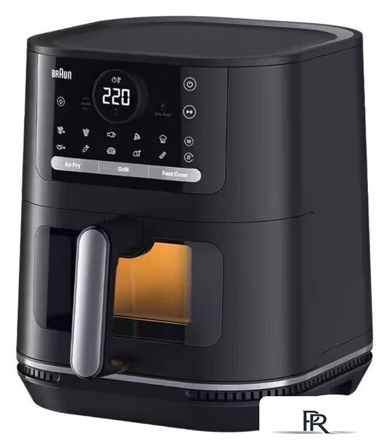 Аэрогриль (аэрофритюрница) Braun MultiFry 5 Air Fryer 3-i-n1 HF5075IBK - Изображение №2 — Интернет-магазин ПроЗаказ