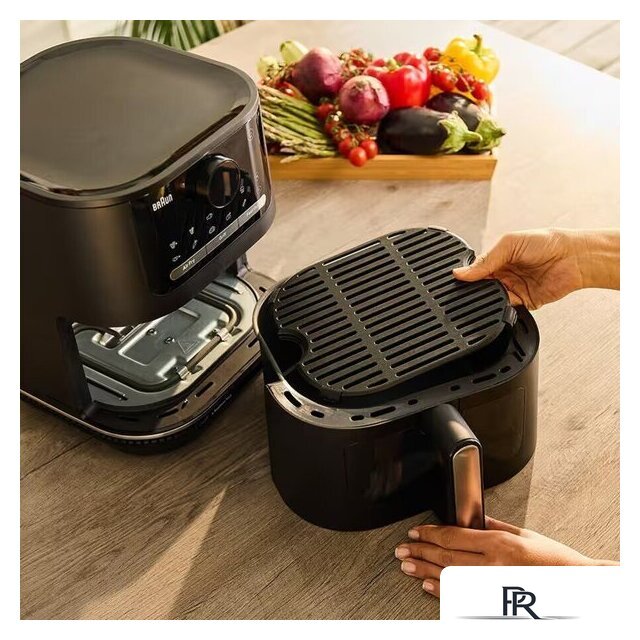 Аэрогриль (аэрофритюрница) Braun MultiFry 5 Air Fryer 3-i-n1 HF5075IBK - Изображение №6 — Интернет-магазин ПроЗаказ