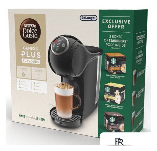 Капсульная кофеварка DeLonghi Dolce Gusto Genio S Plus EDG315.B - Изображение №5 — Интернет-магазин ПроЗаказ