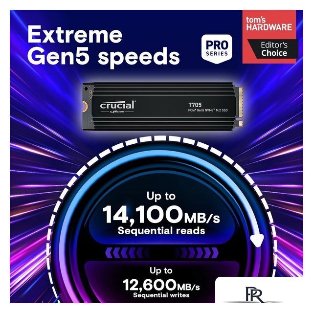 SSD Crucial T705 4TB CT4000T705SSD5 - Изображение №2 — Интернет-магазин ПроЗаказ
