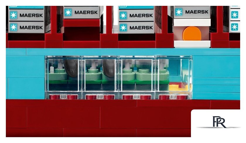 Конструктор LEGO 40955 Контейнеровоз Maersk с двухтопливным двигателем - Изображение №7 — Интернет-магазин ПроЗаказ