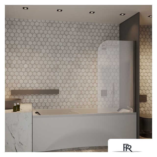 Стеклянная шторка для ванны Roxen Brimen 52010-80 80х140 - Изображение №3 — Интернет-магазин ПроЗаказ