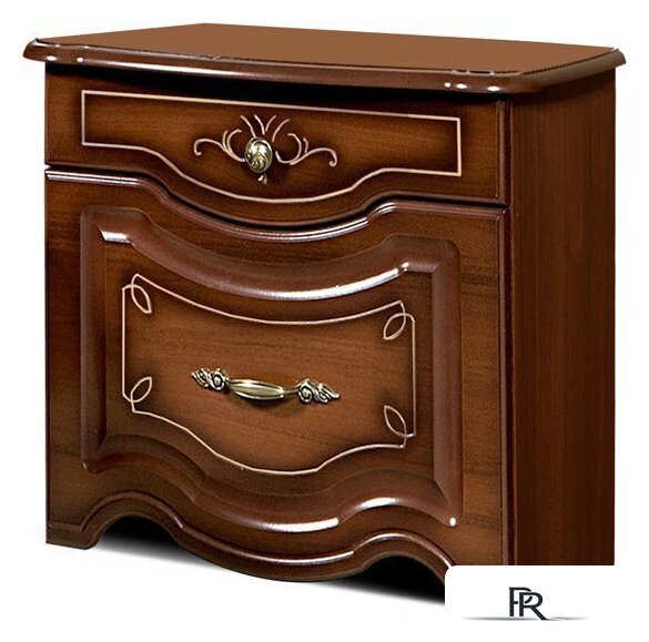 Тумба ФорестДекоГрупп Луиза правая (орех) - Изображение №1 — Интернет-магазин ПроЗаказ