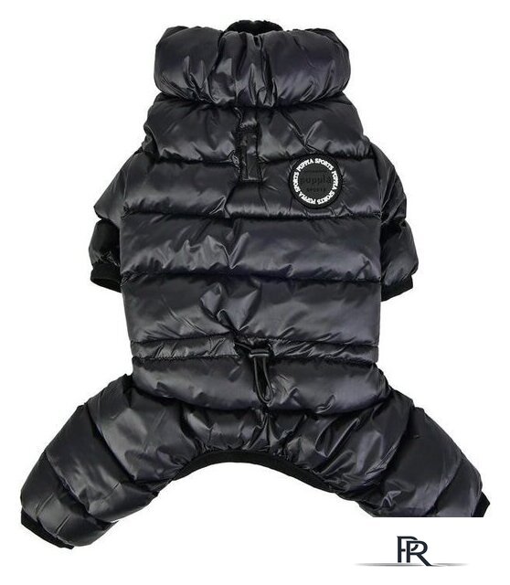 Комбинезон для животных Puppia Jumpesuit B PAPD-JM1673-BK-XL (черный) - Изображение №1 — Интернет-магазин ПроЗаказ