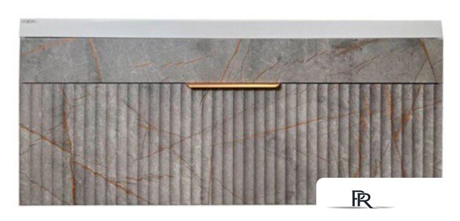  Garda Тумба под умывальник Onda 106Н-750_PVC 09.106н.750.PVC (золотой мрамор) - Изображение №1 — Интернет-магазин ПроЗаказ