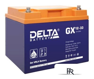 Аккумулятор для ИБП Delta GX 12-33 (12В/33 А·ч) - Изображение №1 — Интернет-магазин ПроЗаказ