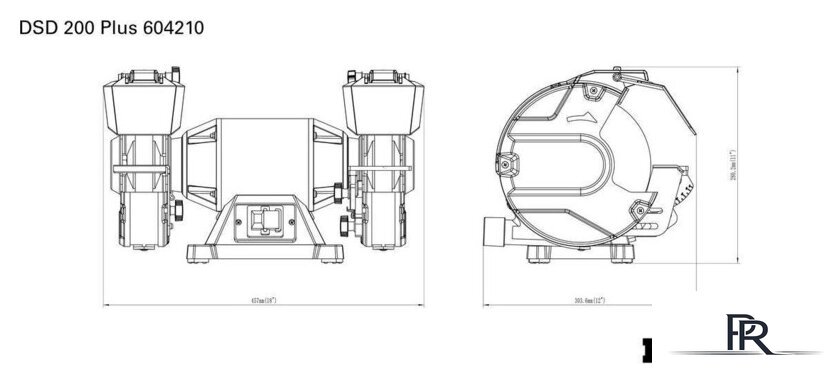 Заточный станок Metabo DSD 200 Plus 604210000 - Изображение №11 — Интернет-магазин ПроЗаказ