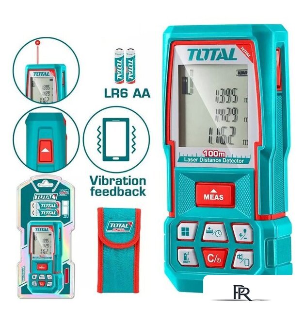 Лазерный дальномер Total TMT51036 - Изображение №1 — Интернет-магазин ПроЗаказ