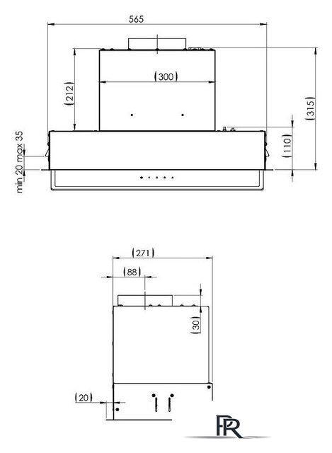 Кухонная вытяжка Kernau KBH 2160 B - Изображение №4 — Интернет-магазин ПроЗаказ