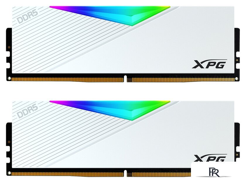 Оперативная память ADATA XPG Lancer RGB 2x16ГБ DDR5 7200МГц AX5U7200C3416G-DCLARWH - Изображение №1 — Интернет-магазин ПроЗаказ