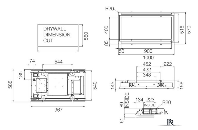 Кухонная вытяжка Elica Hilight Glass H30 WH/A/100 PRF0146246A - Изображение №5 — Интернет-магазин ПроЗаказ