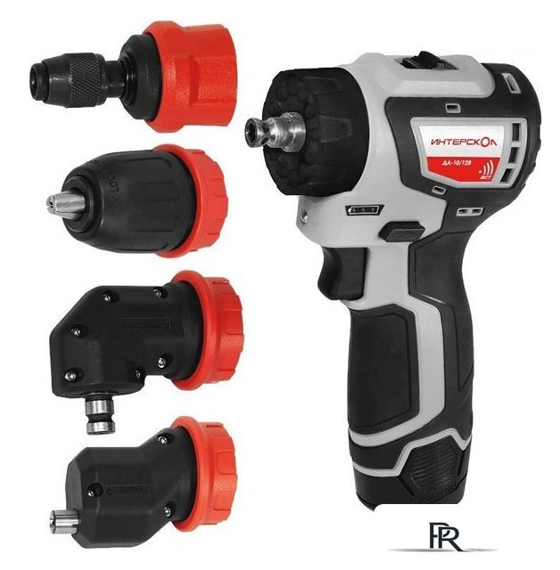 Дрель-шуруповерт Интерскол КомбиМАКС ДА-10/12В 36 687.2.2.79 (с 2-мя АКБ, кейс) - Изображение №1 — Интернет-магазин ПроЗаказ