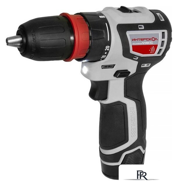 Дрель-шуруповерт Интерскол КомбиМАКС ДА-10/12В 36 687.2.2.79 (с 2-мя АКБ, кейс) - Изображение №2 — Интернет-магазин ПроЗаказ